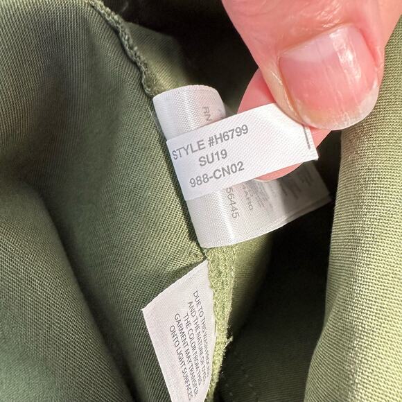 NWT J. Crew 9" Cargo Toothpick Pant Green 26 - Picture 11 of 16